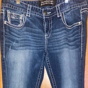 Maurices denim capris